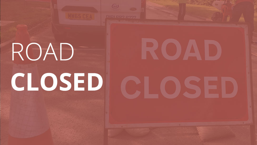 ROAD CLOSED Lightfoot Lane from Eastway Fulwood Free Methodist Church